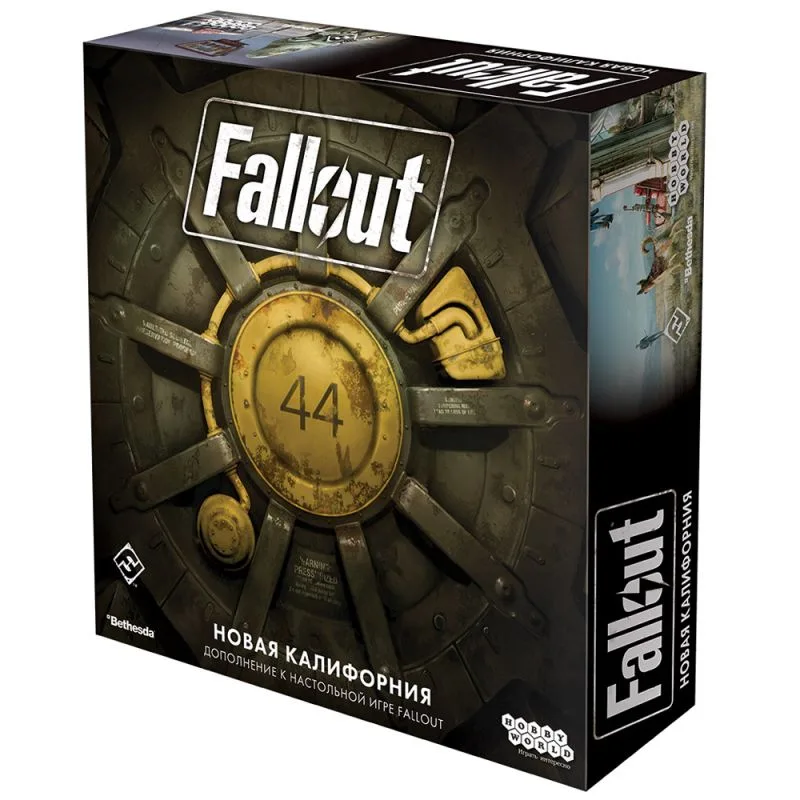 настольная игра Fallout. Дополнение: Новая Калифорния