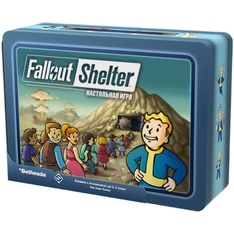 настольная игра Fallout Shelter