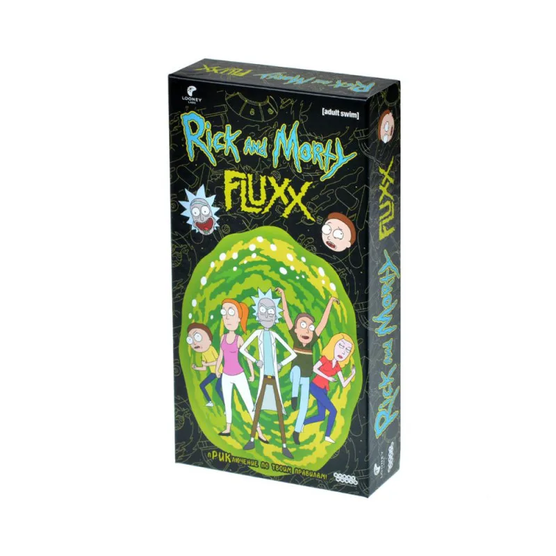 настольная игра Флакс / Fluxx. Рик и Морти
