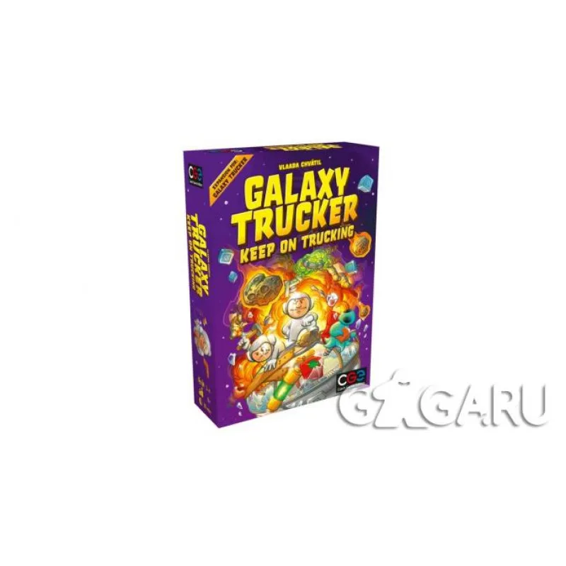 настольная игра Galaxy Trucker. Дополнение: Keep on Trucking (на английском языке)