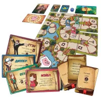 настольная игра Гравити Фолз. Спасти Пухлю
