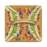 настольная игра Каркассон. Дополнение 6: Граф, король и культ