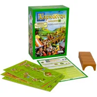 настольная игра Каркассон. Дополнение 8: Мосты, замки и базары