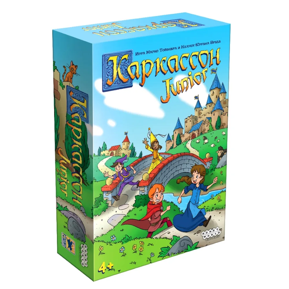 настольная игра Каркассон Junior (новое издание)