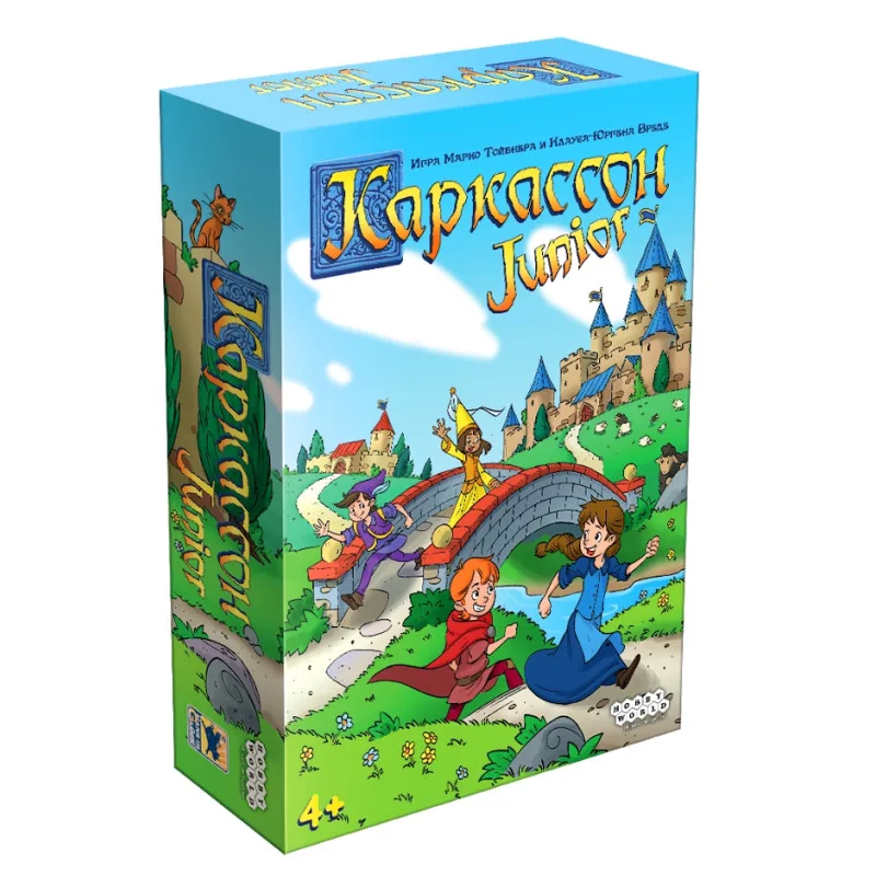 настольная игра Каркассон Junior (новое издание)