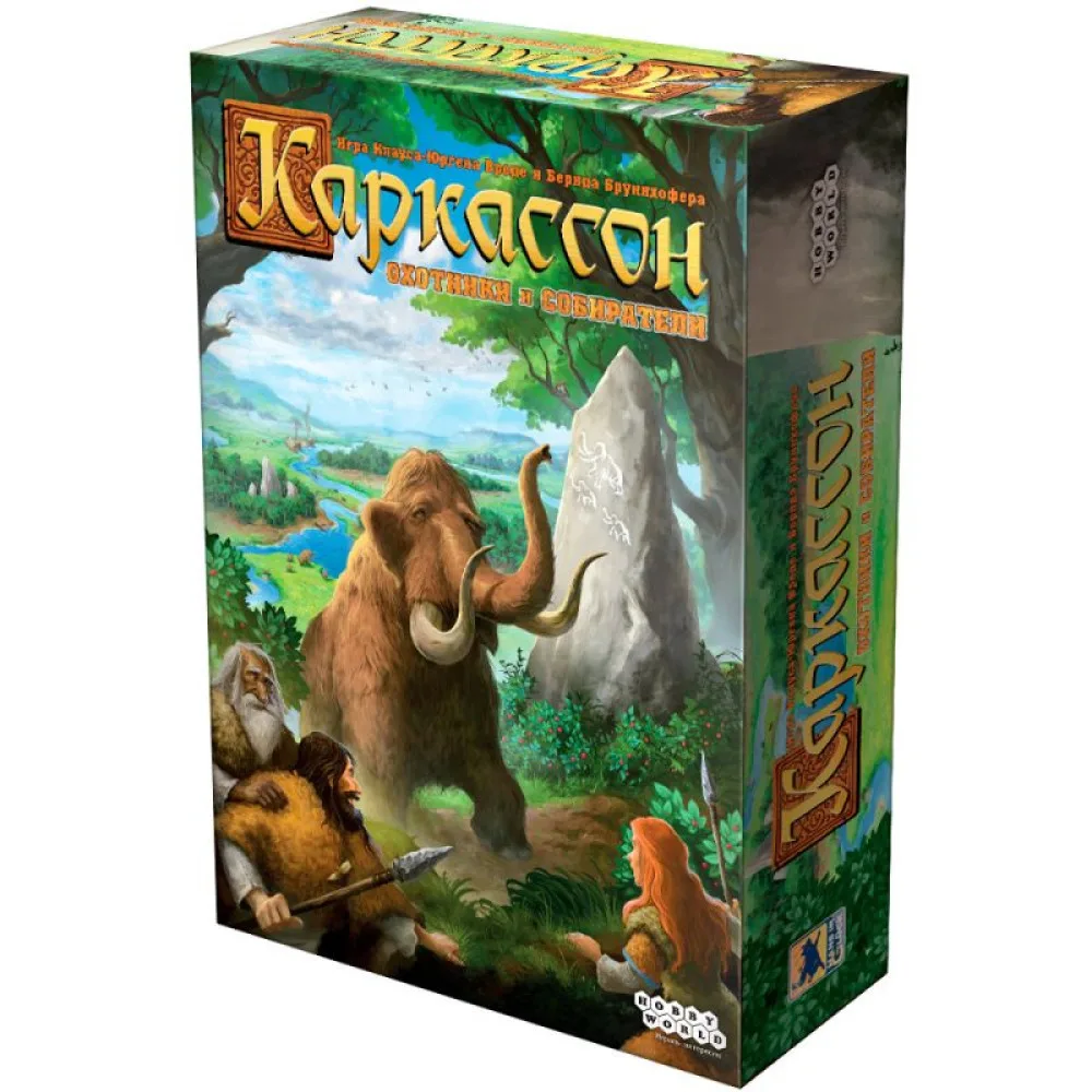настольная игра Каркассон. Охотники и Собиратели (новое издание)