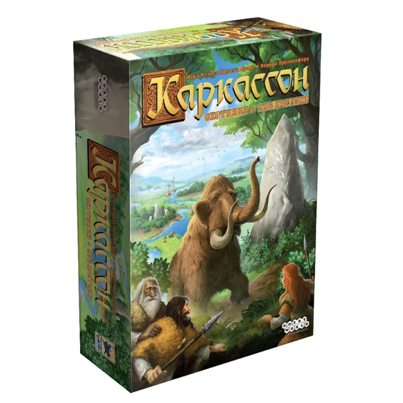 настольная игра Каркассон. Охотники и Собиратели (новое издание)