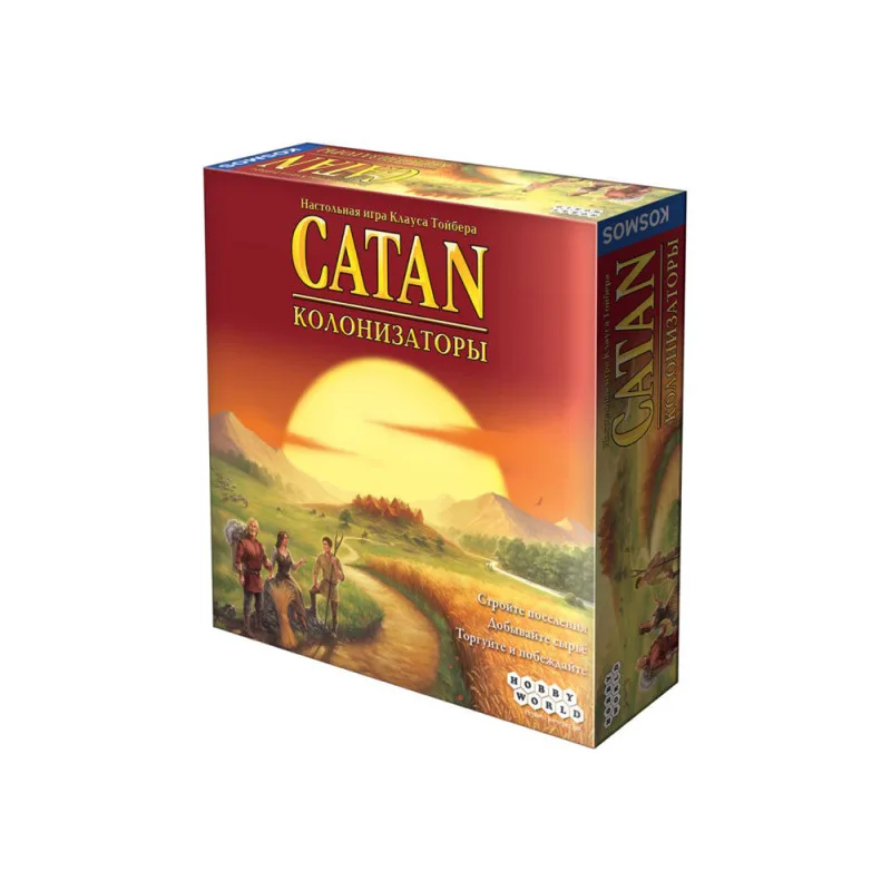 настольная игра Колонизаторы / Catan. Быстрая карточная игра