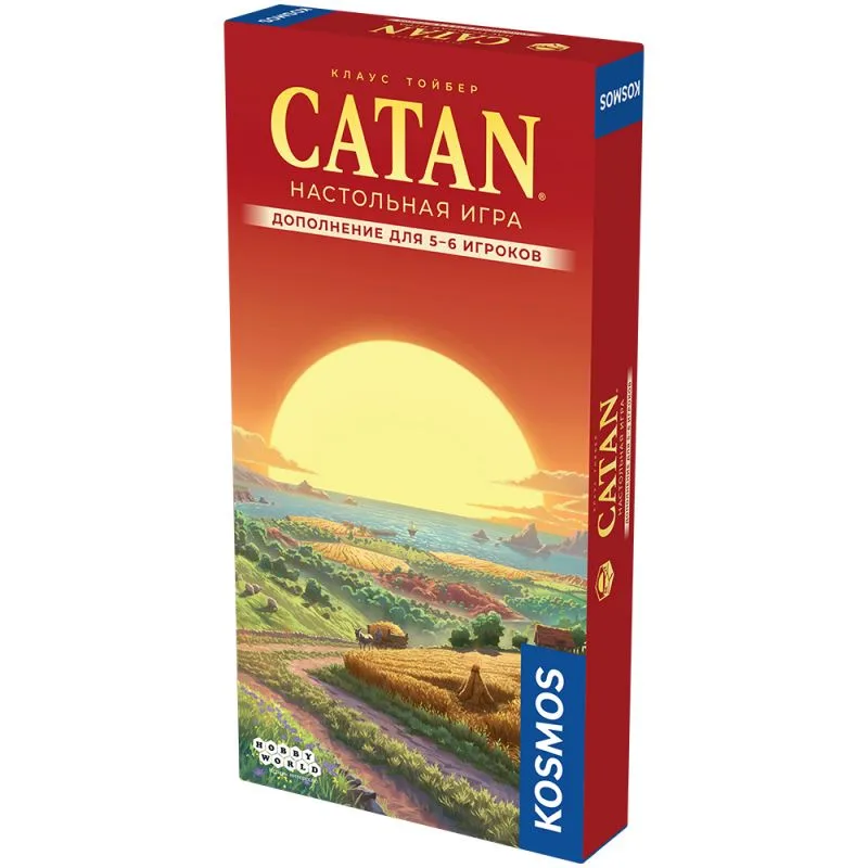настольная игра Колонизаторы / Catan. Расширение для 5-6 игроков