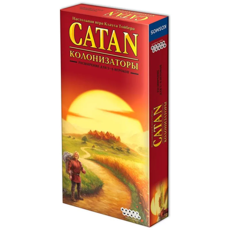настольная игра Колонизаторы / Catan. Расширение для 5-6 игроков