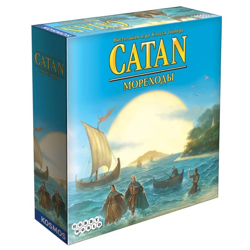 настольная игра Колонизаторы. Дополнение: Мореходы