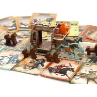настольная игра Кольт Экспресс. Дополнение: Лошади и Дилижанс