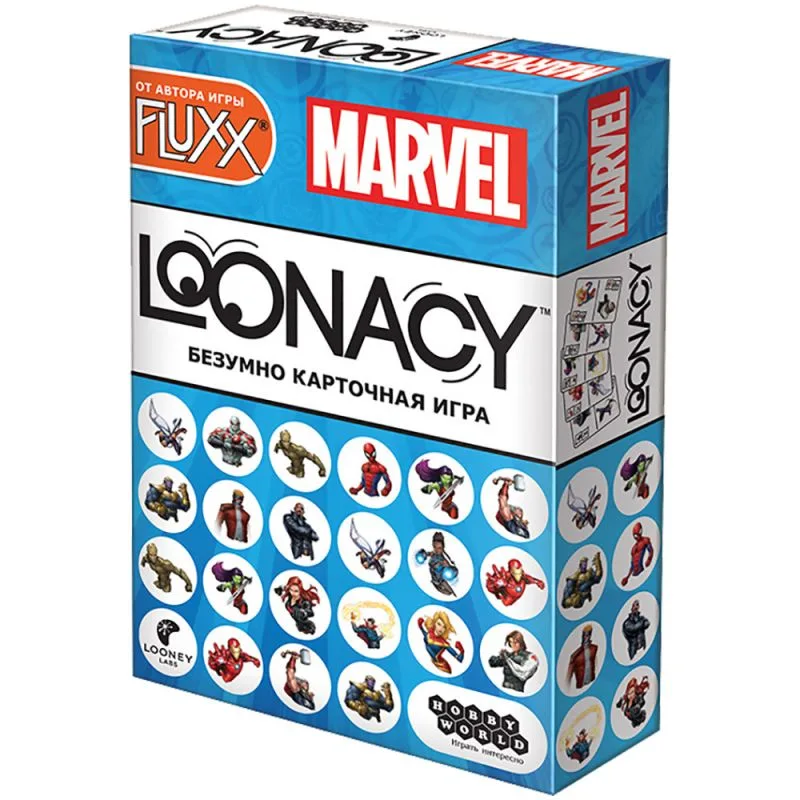 настольная игра Loonacy MARVEL