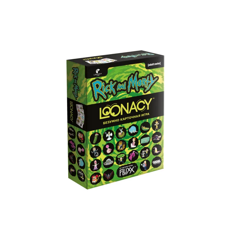 настольная игра Loonacy: Рик и Морти