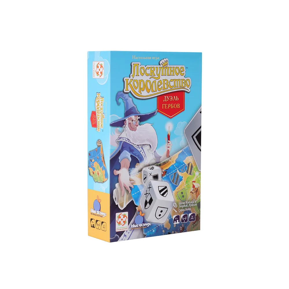 настольная игра Лоскутное Королевство / Kingdomino. Дуэль Гербов