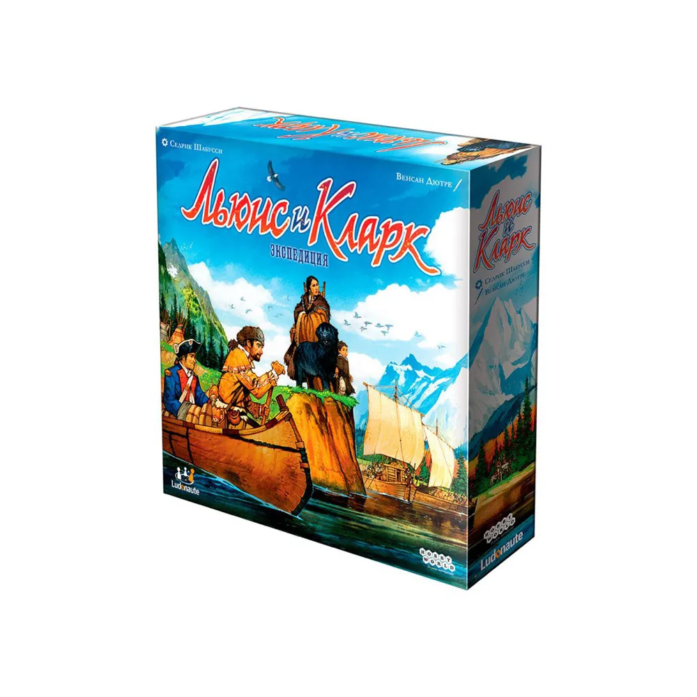 настольная игра Льюис и Кларк. Экспедиция