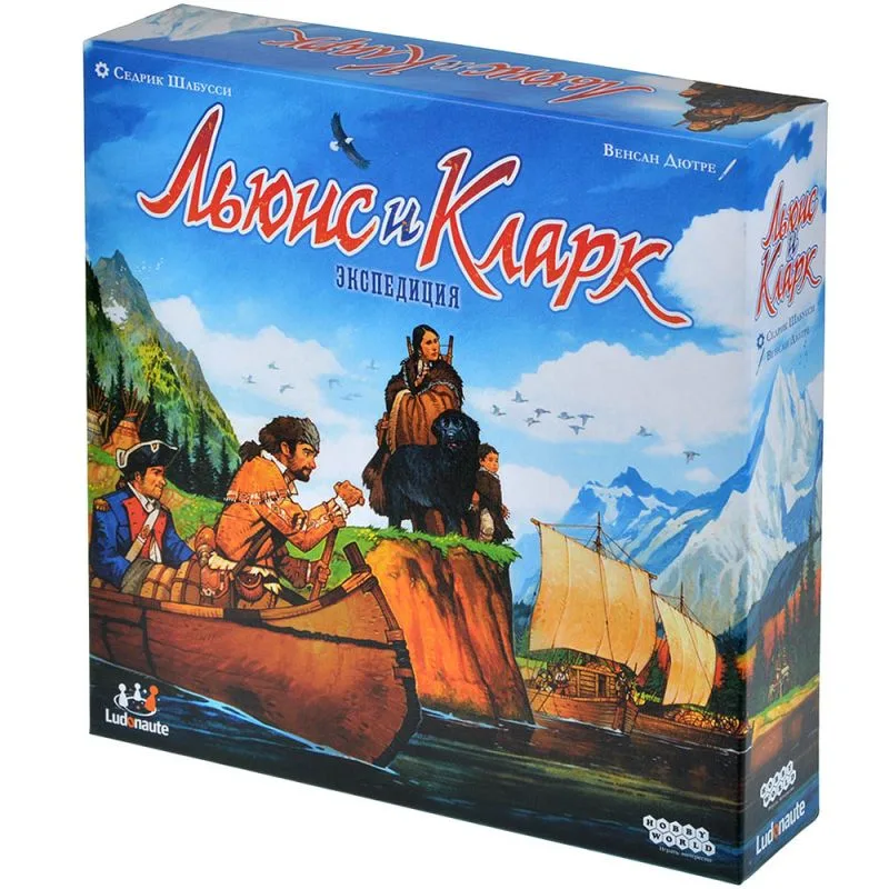 настольная игра Льюис и Кларк. Экспедиция