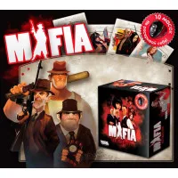настольная игра Мафия. Вся семья в сборе. Мафия с масками