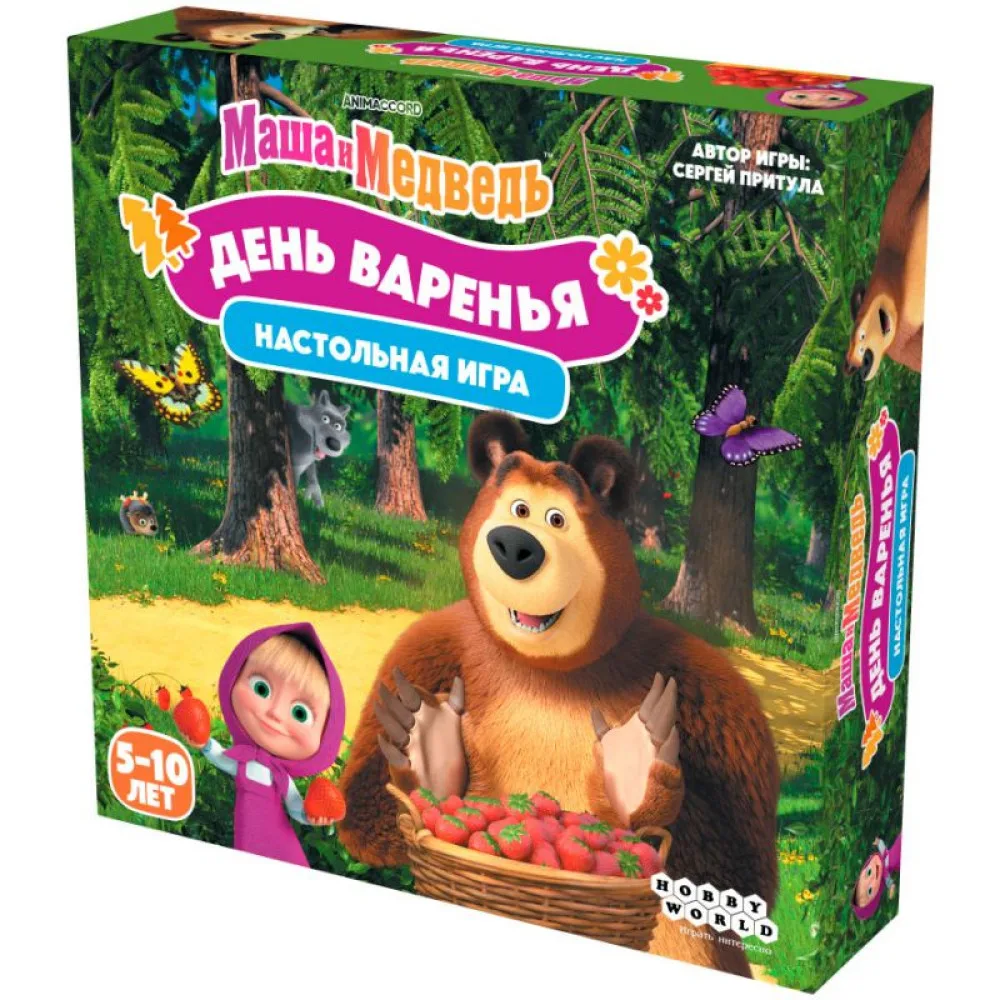 настольная игра Маша и Медведь: День варенья