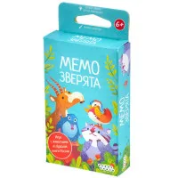настольная игра Мемо Зверята