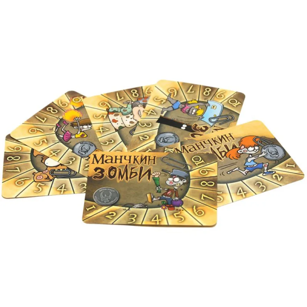 настольная игра Набор счетчиков Манчкин Зомби