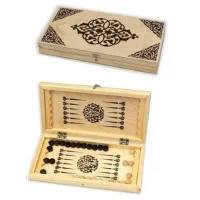 настольная игра Нарды Колорит (малые, 29,5х15,5х3,5)