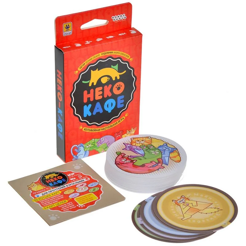 настольная игра Неко-кафе