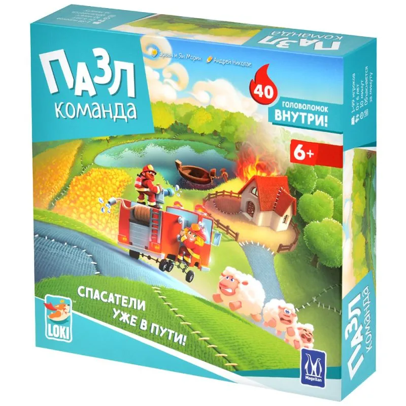 настольная игра Пазл-команда