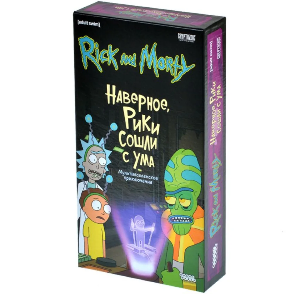 настольная игра Рик и Морти Наверное Рики сошли с ума