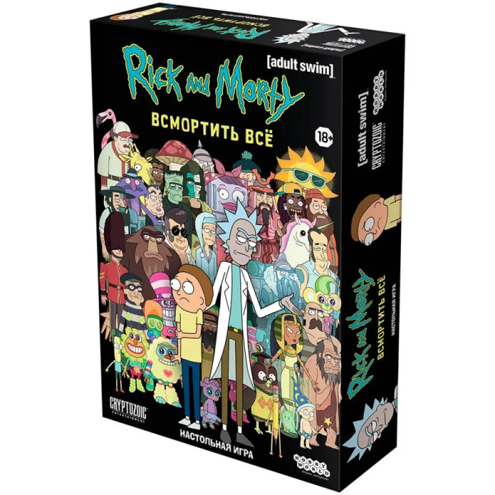 настольная игра Рик и Морти: Всмортить Всё! (новое издание)
