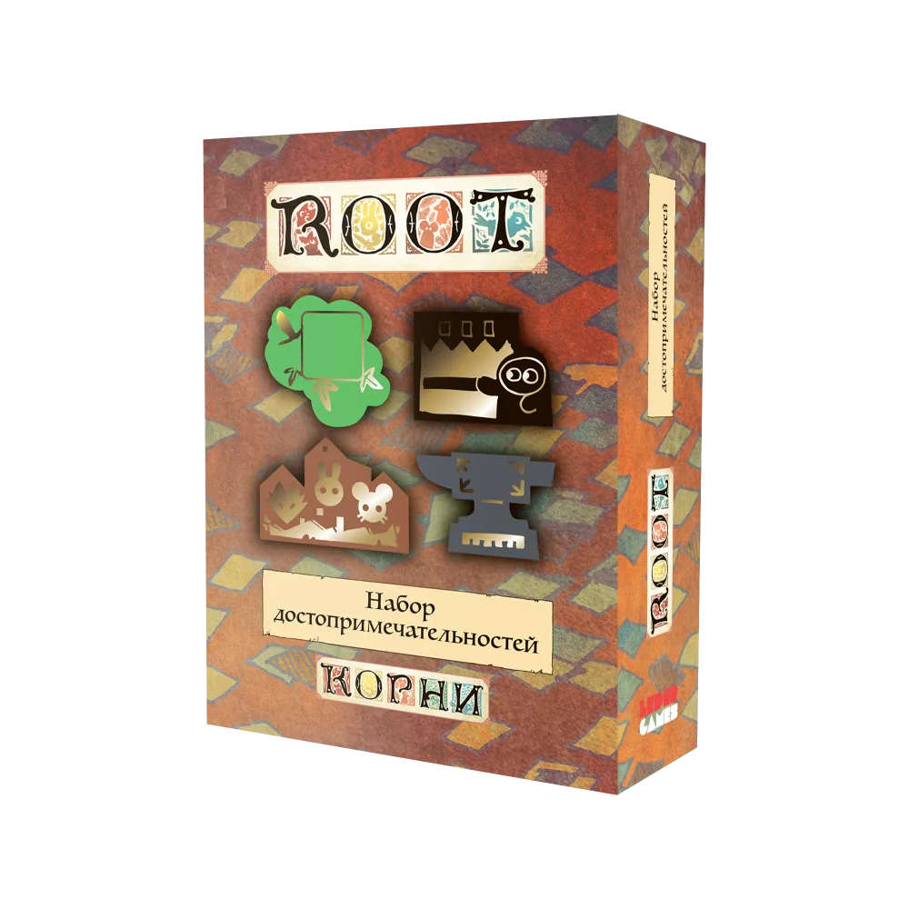 настольная игра Root / Корни. Дополнение: Набор достопримечательностей