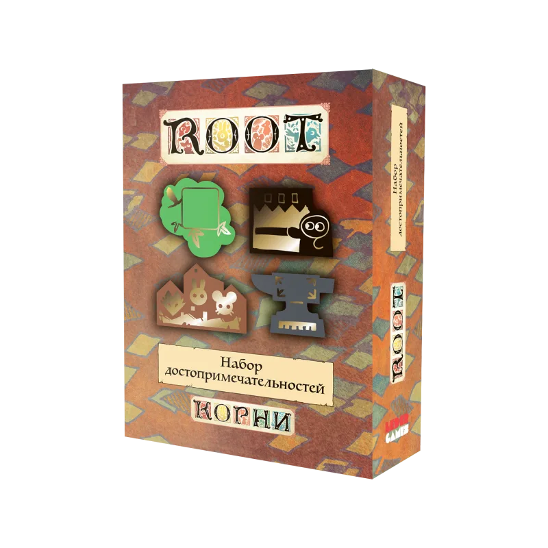 настольная игра Root / Корни. Дополнение: Набор достопримечательностей