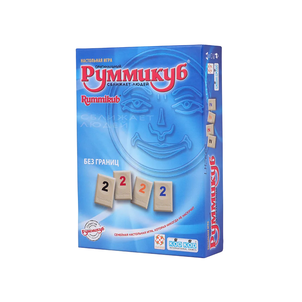 настольная игра Rummikub / Руммикуб. Без границ (мини)