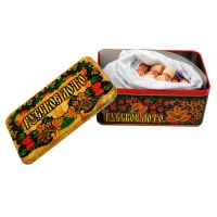 настольная игра Русское лото в жестяной коробке. Подарочное издание