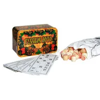 настольная игра Русское лото в жестяной коробке. Подарочное издание