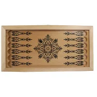настольная игра Шахматы, Шашки, Нарды (большие, 50х25х5 см.)