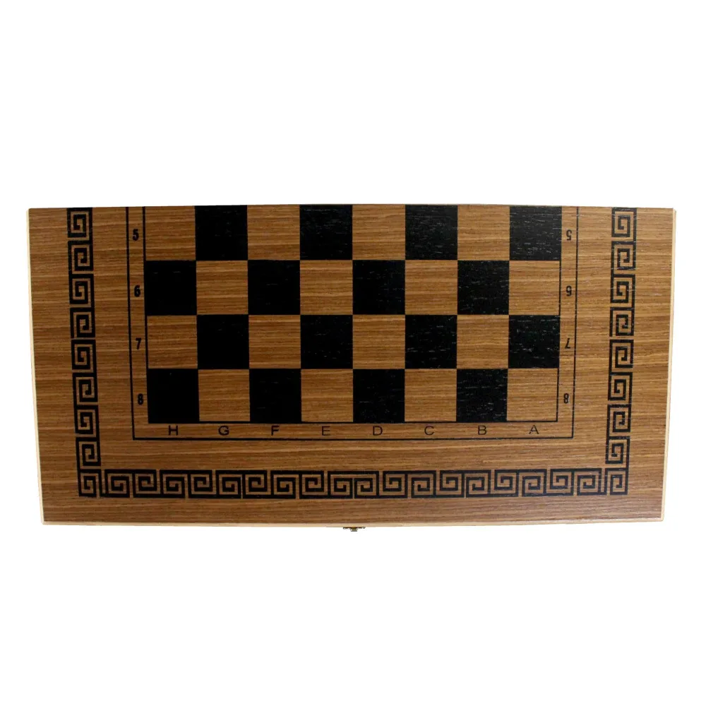 настольная игра Шахматы, Шашки, Нарды (большие, 50х25х5 см.)
