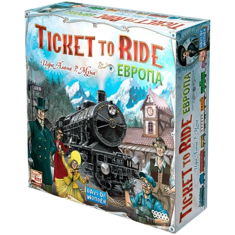 настольная игра Ticket to Ride: Европа