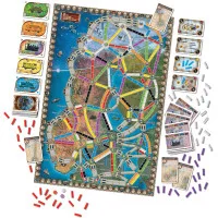 настольная игра Ticket to Ride: Северное сияние