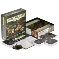 настольная игра Ужас Аркхэма. Карточная игра. Затонувший Город. Сыщики