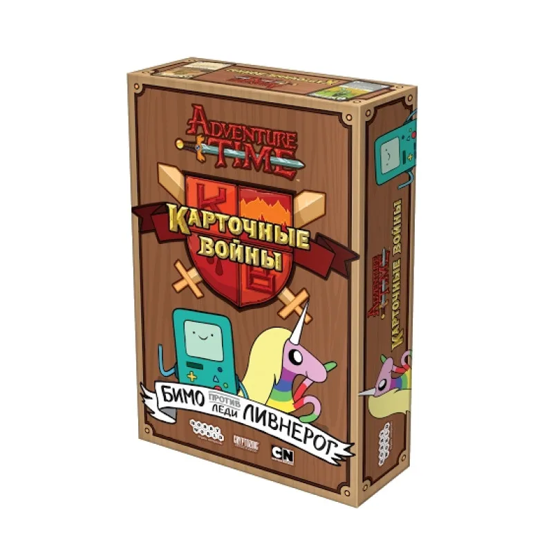 настольная игра Время приключений. Карточные войны. Бимо против Леди Ливнерог