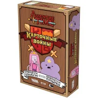 настольная игра Время приключений. Карточные войны. Принцесса Бубльгум против Принцессы Пупырки