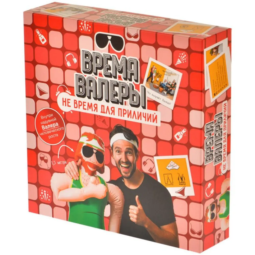 настольная игра Время Валеры. Не время для приличий