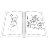 настольная игра Зачарованная: Раскраска