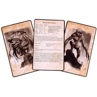 настольная игра Зов Ктулху: Malleus Monstrorum. Бестиарий Мифов Ктулху. Колода чудовищ
