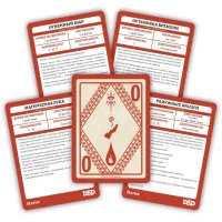настольная ролевая игра Dungeons & Dragons. Карты заклинаний. Мистическая магия