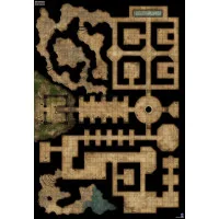 настольная ролевая игра Pathfinder. Большое игровое поле: Древние подземелья