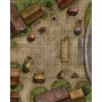 настольная ролевая игра Pathfinder. Игровое поле: Городская Площадь