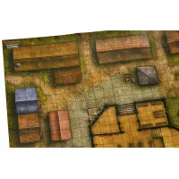 настольная ролевая игра Pathfinder. Игровое поле: Нападение на деревню