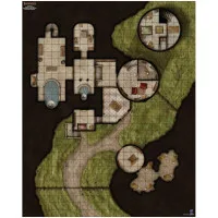 настольная ролевая игра Pathfinder. Игровое поле: Падение чумного камня